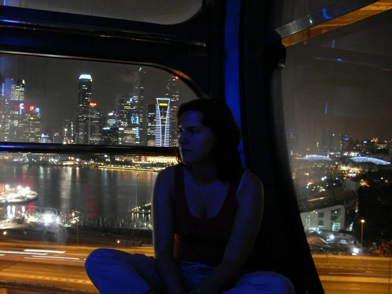Hot night in Singapore