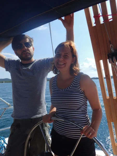 6 Terka za kormidlem